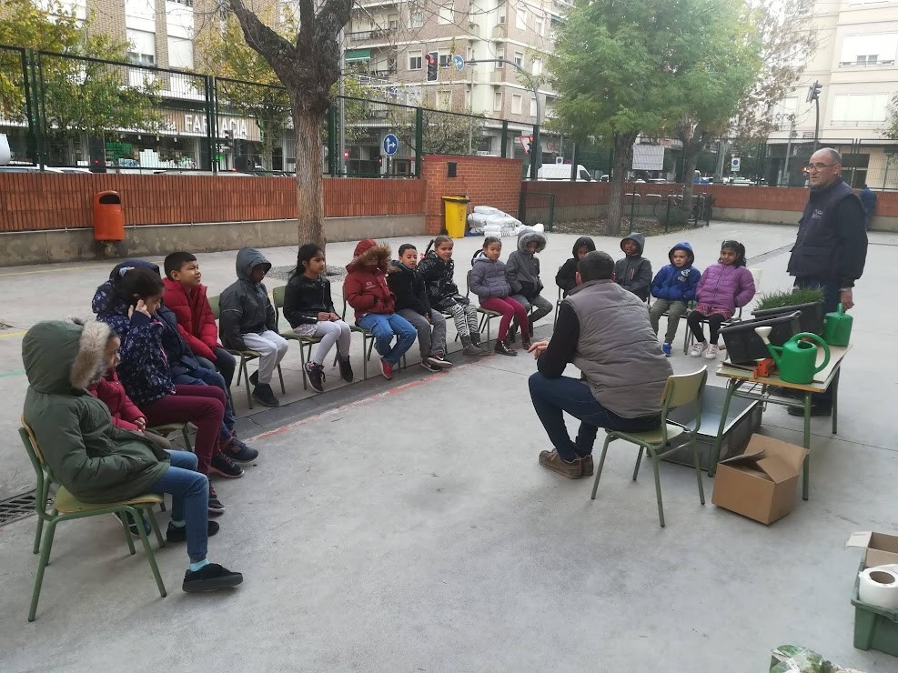 Reunión en el colegio